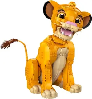 LEGO Disney 43247 Simba Rei Leão 30 Anos