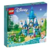 LEGO Disney Princess 43206 Castelo da Cinderela e do Príncipe Encantado