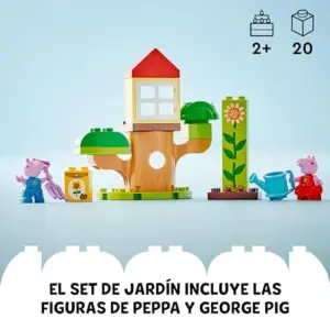 LEGO Duplo 10431 Jardim e Casa da Árvore da Porquinha Peppa