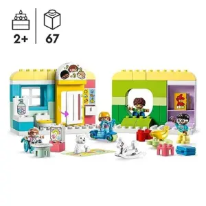 LEGO DUPLO A Vida na Creche 10992 Berçário Colorido 2+