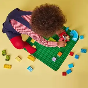 LEGO DUPLO Placa de Construção 10980 Tema Natureza Verde 18 meses