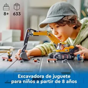 LEGO Escavadora de Construção 60420 Construção Amarela 8+