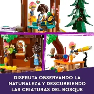 LEGO Friends Casa da Árvore do Campo de Aventuras 42631 Acampamento Crianças de 8 anos