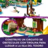 LEGO Friends Casa da Árvore do Campo de Aventuras 42631 Acampamento Crianças de 8 anos
