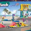 LEGO Friends Parque de Skate 41751 Brinquedo com Personagens e Rampa para Crianças de 6 Anos
