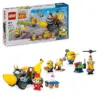 LEGO Gru 4 Minions e Carro Banana Diversão Infantil