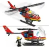 LEGO Helicóptero de Resgate Bombeiros 60411