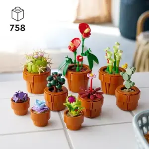 LEGO Icons Plantas em Miniatura 10329 Natureza Verde