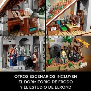 LEGO Icons Rivendell 10316 Senhor dos Anéis