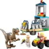 LEGO Jurassic World Fuga de Velociraptor 30 Anos Dinossauro Aventura