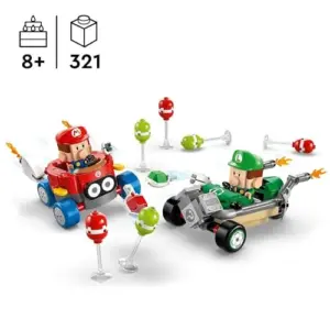 LEGO Mario Kart 72034 Bebé Mario contra Luigi Corrida de Carrinhos