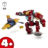 LEGO Marvel 76263 Hulkbuster Iron Man contra Thanos Crianças a partir de 4 anos