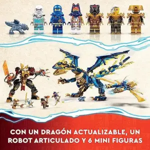 LEGO NINJAGO 71796 Dragão Elemental contra a Imperatriz Amarelo 9+