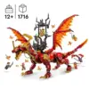 LEGO Ninjago Dragão da Fonte Movimento 71822 Dragão de Brinquedo Articulado para Meninos e Meninas 12+