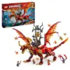 LEGO Ninjago Dragão da Fonte Movimento 71822 Dragão de Brinquedo Articulado para Meninos e Meninas 12+