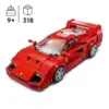 LEGO Speed Champions 76934 Ferrari F40 Vermelho para Idade 9+