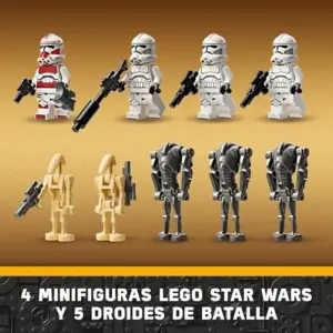 LEGO Star Wars 75372 Pacote de Combate Clone Trooper e Battle Droid