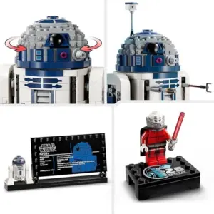 LEGO Star Wars 75379 R2-D2 Colar de Exposição