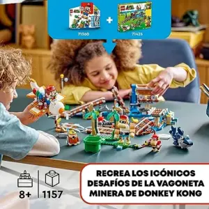 LEGO Super Mario 71425 Corrida de Carrinhos de Mina Diddy Kong