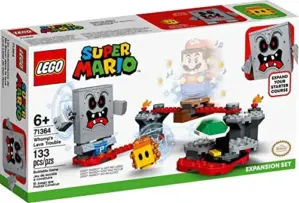 LEGO Super Mario Lava Trouble 71364 Tema Lava Âmbar 6+