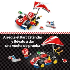 LEGO Super Mario Mario Kart 72032 Tema Mario Kart Vermelho 7+