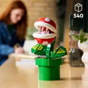 LEGO Super Mario Planta Piranha 18+ Aula de Construção