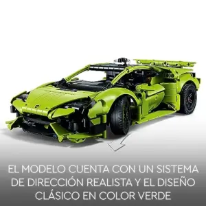 LEGO Technic Lamborghini Huracán Tecnica 42161 Carro de corrida Verde 9 anos+