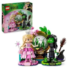 LEGO Wicked Figuras de Elphaba e Glinda 75682 Fantasia Azul para 10 anos