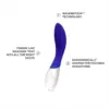 Lelo Mona Wave Vibrador Curvo Recarregável Azul