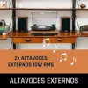 Lenco LS-100 Gira-Discos 2x10W