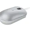 Lenovo GY51D20877 Mouse Compacto USB-C Cinza Claro