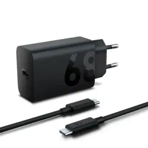 Lenovo 68W USB-C Adapter with Cable Black