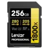 Lexar 256GB SDXC V60 UHS-II Cartão Memória