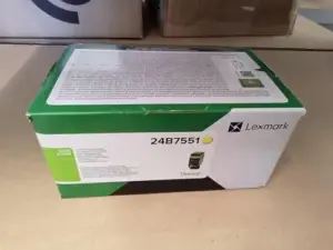 Lexmark 24B7551 Toner Amarelo 11.7K