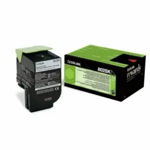 Lexmark 80C2SK0 Toner Preto