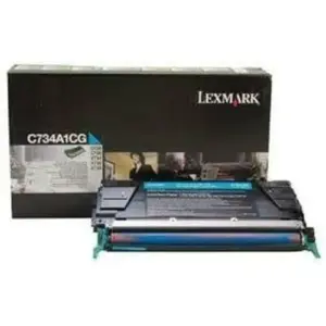 Lexmark C734A1CG toner preto 6000 páginas