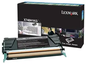 Lexmark X746H1KG Tinteiro Preto 1kg