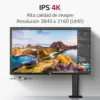 LG 32UN880P-B 32″ UHD 4K IPS Monitores para PC