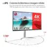 LG Monitor 32 polegadas 4K UHD IPS LED