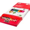LiderPapel Lápis de Cor Jumbo 12 un. Esportivos