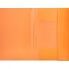 LiderPapel Pasta de Arquivo Elastico A4 Opaca Laranja