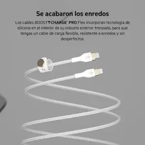 Belkin CAA011bt3MWH Cabo USB-C/Lightning 3M Branco