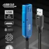 Lindy 43158 Cabo USB 8 m A Preto