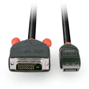 Lindy HDMi para DVI-D Single Link Cabo 0.5m Preto