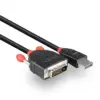 Lindy HDMi para DVI-D Single Link Cabo 0.5m Preto