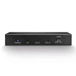 Lindy Splitter 2 Portas HDMI Fêmea 4K UHD