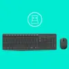 Logitech MK325 Wireless Combo Teclado e Rato Sem Fios Preto e Cinza