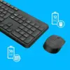 Logitech MK325 Wireless Combo Teclado e Rato Sem Fios Preto e Cinza