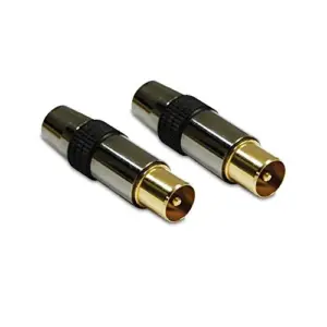 Metronic 419100 Conexões Douradas Macho/Macho