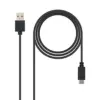 Nanocable Nanocable Cable USB Tipo C a USB A Macho/Macho 1m